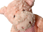 Dan Dee Pink Pig Plush Collector s Choice Stuffed Animal Piglet W bow 10 