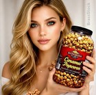 Delicious Caramel Flavored Popcorn  Resealable Size Jar  Holidays Favorites 32oz