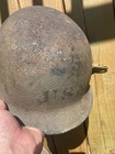 Ww2 Us Navy Period Stenciled M1 Helmet 