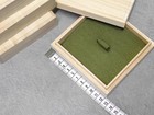 Wooden Tsuba Box 4 Pieces For Antique Collector  new  Made In Japan 