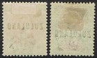 Zululand 1888 Qv Gb Overprinted   d And 2d