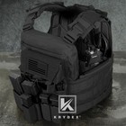 Krydex Tactical Double Stack 9mm Pistol Magazine Pouch Belt Molle Mounted Black