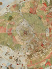 1587 Flat Earth Map Of The World - Urbano Monte Vintage Map Art Globe - 20x20