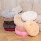 Comfy Calming Donut Extra Large Dog Cat Beds Warm Bed Pet Round Plush Puppy Beds