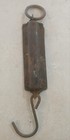 Antique John Chatillon   Sons Brass Hanging Spring Scale 30 Lbs New York Usa