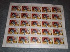 Lot 3 Vintage 1989 St  Vincent India Disney Stamp Sheets 75 Stamps Vf Nh Mickey