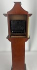 Vintage 2001 The Bombay Company Mini Grandfather Mantel Clock 15  Works 0082