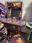 Arcade1up Marvel X-men 4 Player 3 Games Arcade Machine  Stool   Riser Rare     