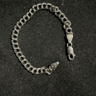 925 Sterling Silver Italy Kids Child s Baby Chain  Link Bracelet 4 74 Grams  6 