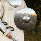 24   Battle Ready Medieval Buckler Steel Round Shield Knight Armour Warrior