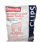 Eventile Tile Leveling System Clips Spacers Clips Gray 3 16  4mm 250 bag