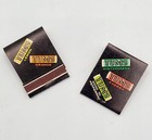 10 Packs Vtg New Old Stock Tums Match Books Front Strike Black Full Packs