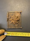 Vintage 1887 Cast Iron Security Safe Deposit Savings Bank Door For Parts