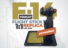 Personalized F-14 Tomcat Flight Stick Accurate Replica With Functional Switches