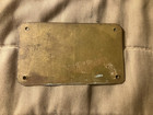 Victor Victrola Phonograph Vv-xvi Metal Id Tag Circa 1912