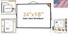 24  X 18   Double Sided Magnetic Dry Erase Board - Perfect For All Uses