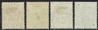 Cyprus 1912 Kgv 10pa - 1pi Wmk Multi Crown Ca