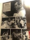 1970 Boston Bruins Vs New York Rangers Program Giacomin Gilbert Hadfield Bob Orr