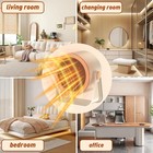 Electric Space Heater Portable Energy Efficient Space Heaters Fan For Indoor Use