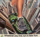 Adidas New York Shoe Ad                Wherever You Live  Run In New York 