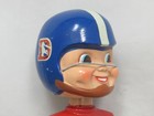 1960s Afl Denver Broncos Football Bobblehead Nodder - Gold Base  japan   Vg 