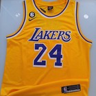 Kobe Bryant Signed Autographed Los Angeles Lakers Home Jersey  24 W coa