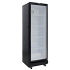 8 5 Cu  Ft  Commercial Upright Display Refrigerator Glass Door Cooler In Black