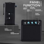 Mini Guitar Amp 5w Rechargeable Electric Amplifier Clean Overdrive Black