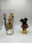 Vintage 1978 Pepsi Collector Series Minnie Mouse Glass   Disney Ceramic Figurine