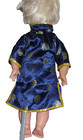 Antique Asian Inspired Rayon Fancy Doll Robe Knot Closures Mandarin Collar Lined