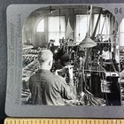 Wallace Shoe Factory Rochester New York Stereoview Antique C1920s Y9874