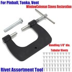 1 8   Semi Tubular Rivet Tool For Semitubular Rivets Fixt Dies Vent Window Fixed