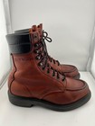 Vintage 1992 Usa Red Wing 404 Moc Toe Super Sole Boots Men s 5d