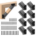 45-degree Angle Bracket For 2x4 Post actual 1 5  x3 5     Heavy Duty Connecto   