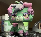 Lps Littlest Pet Shop Custom Collie Y2k Zombie Ooak Custom Painted Main Five
