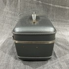 Vintage American Tourister Tiara Blue Hardshell Makeup Train Case 