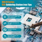 10 Pcs 900m Soldering Iron Tips  Lead Free For Hakko  Atten  Quick  Aoyue  Yihua