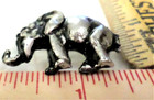 Elephant Pin Vintage Collectible Biker Vest Pinback African Zoo Memorabilia