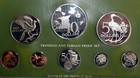 1975 Trinidad And Tobago 8-coin Silver Proof Set Ogp Coa 1 9242 Asw