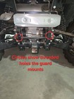 Cfmoto Uforce 1000   1000xl Raw Steel Rear Diff Guard