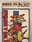 1910   s Mansfield Ohio Memorial Opera Musical Comedy Are You A Buffalo  Hand Bill