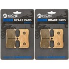 Niche Brake Pad Set Indian Kawasaki Ninja Triumph Victory Front Ceramic 2 Pack