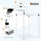 Eagle Peak 5x5 Easy Set-up Straight Leg Pop Up Canopy