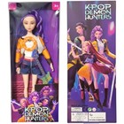Kpop Demon Hunters Rumi Doll With Purple Hair And She Plays Music Golden Song