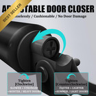 Heavy Duty Pneumatic Storm Screen Door Closer With Adjustable Closing Speed