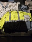 Csx Railroad Hi-vis Safety Shirts Lot  14  Mens Xl Reflective Conductor Work Shi