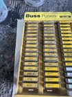 Vintage Buss Fuses Display With Fuses