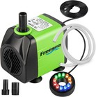 Fountain Submersible Water Pump  10watt 160gph Adjustable Aquarium Pump With    