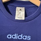 Adidas Youth Fleece Crewneck Sweatshirt Navy Blue Medium