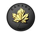 2025  20 Canada Rhodium Yellow Gold Silver Proof Ngc Pf70 Elegant Maple Leaf -fr